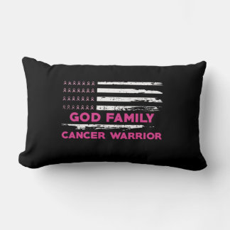 Coussin Rectangle bonne famille conscience du cancer du sein