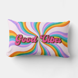 Coussin Rectangle Bonne Vibration