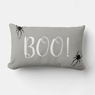 Coussin Rectangle Boo Araignée d'horreur Halloween Jeu d'oreiller