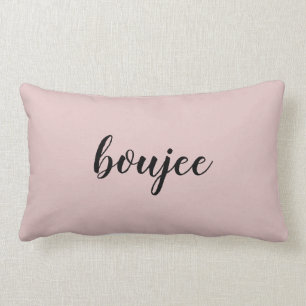Coussin Rectangle Boujee rose