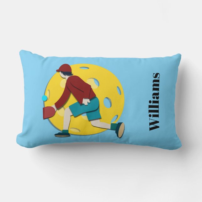 Coussin Rectangle Boule de pique (Recto)