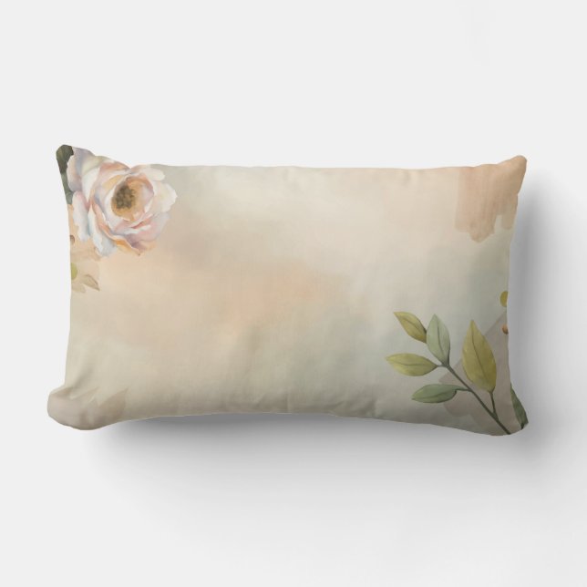 Coussin Rectangle Bright Bloom Accent Pillow (Recto)