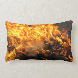 Coussin Rectangle Brosse brûlante