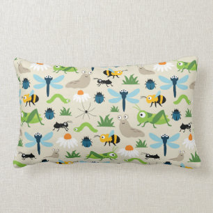 Coussin Rectangle Bugs