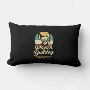 Coussin Rectangle bulldog français Hommes amoureux de les chiens c