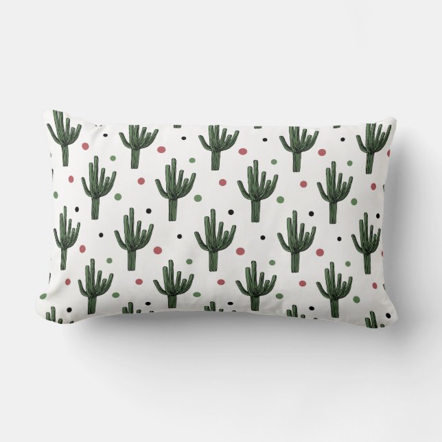 Coussin Rectangle Cactus (Recto)