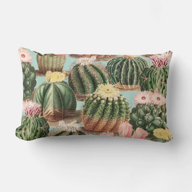 Coussin Rectangle Cactus (Recto)