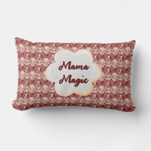 Coussin Rectangle Cadeau floral personnalisé et sur mesure pour la f