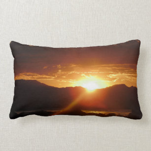 Coussin Rectangle Câlins de coucher du soleil