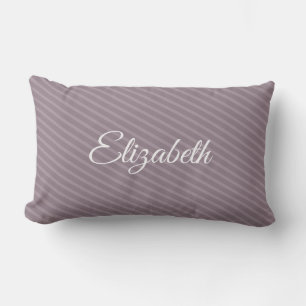 Coussin Rectangle Calligraphie Nom Script Modèle élégant moderne