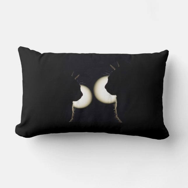 Coussin Rectangle Cambrioleurs de Chats Repérés (Recto)