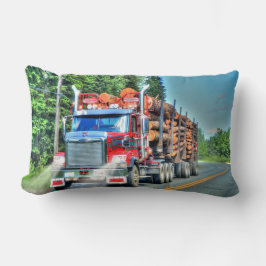 Coussin Rectangle Camions Logement Camion Camion Transport lourd Cad