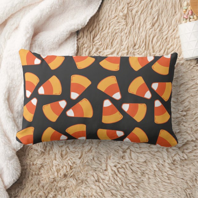 Coussin Rectangle Candy Corn Motif (Couverture)
