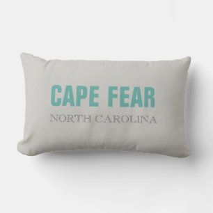 Coussin Rectangle Cape Fear North Carolina Beach Jeu d'oreiller
