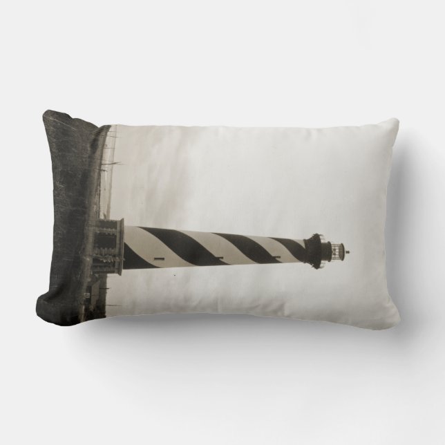 Coussin Rectangle Cape Hatteras Lighthouse (Recto)