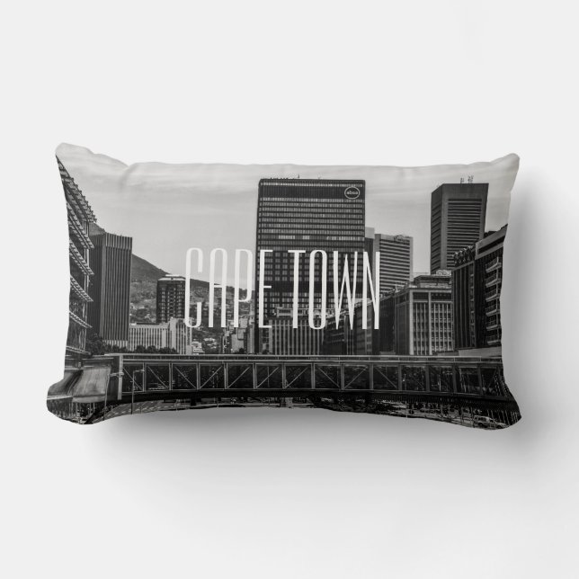 Coussin Rectangle Cape Town Cityscape Architecture Afrique du Sud (Recto)