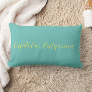 Coussin Rectangle Capitola, Californie ville dans le comté de Père N