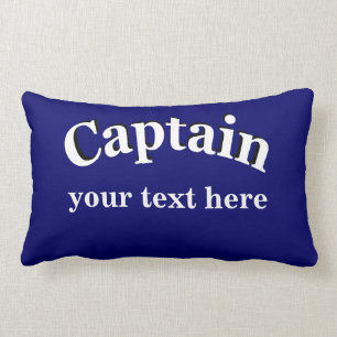 Coussin Rectangle Captain pour personnaliser