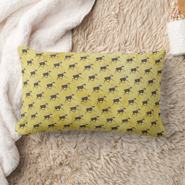 Coussin Rectangle Caribou boréal (Couverture)