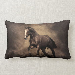 Coussin Rectangle Carreau de chevaux
