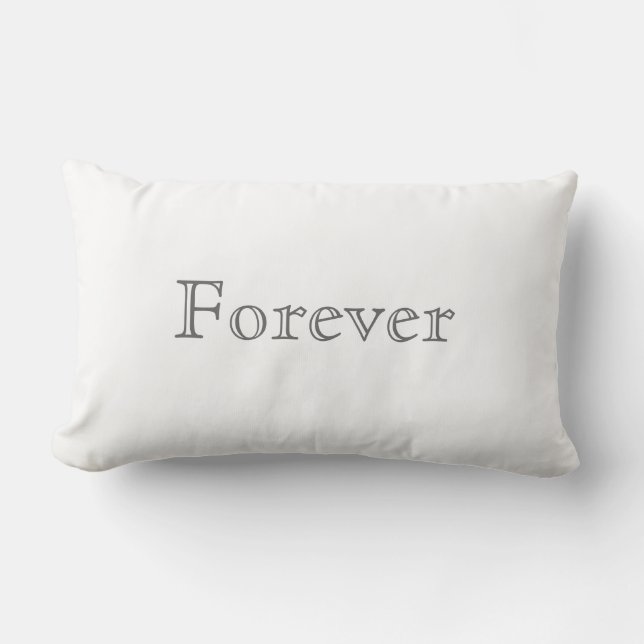 Coussin Rectangle Carreau de citation d'amour (Recto)