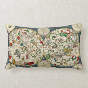 Coussin Rectangle Carte céleste de la carte des étoiles Astronomie