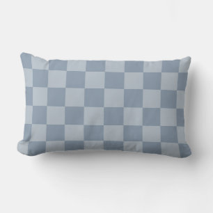 Coussin Rectangle Carton bleu Dusty