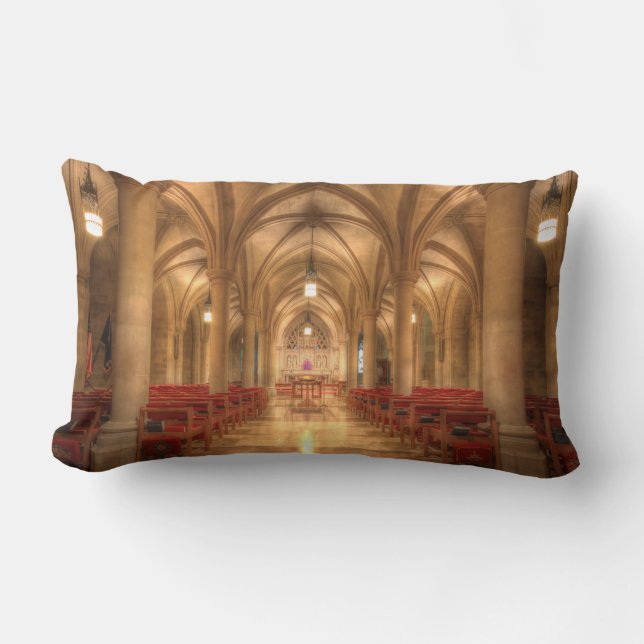 Coussin Rectangle Cathédrale nationale de Washington Bethlehem Chape (Recto)
