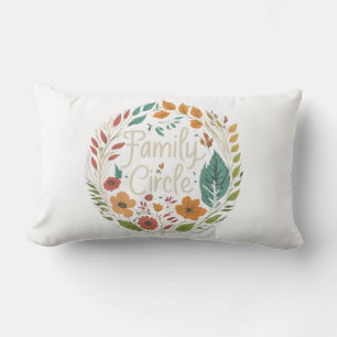 Coussin Rectangle "Cercle familial"