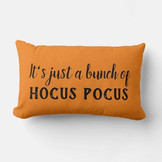 Coussin Rectangle C'est juste un tas de hocus pocus (Recto)