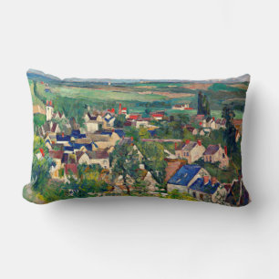 Coussin Rectangle Cezanne - Auvers, Vue panoramique,