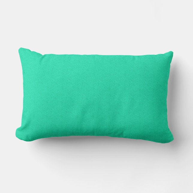 Coussin Rectangle "Charge statique de turquoise", carreau 13x21 (Recto)