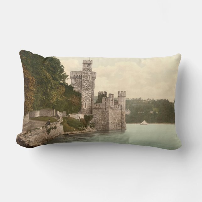 Coussin Rectangle Château de Blackrock Cork Irlande (Recto)