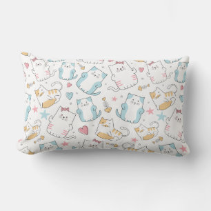 Coussin Rectangle Chats mignons