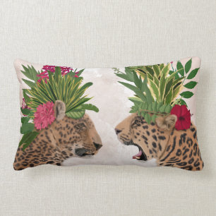 Coussin Rectangle Chaud House Leopards Une paire