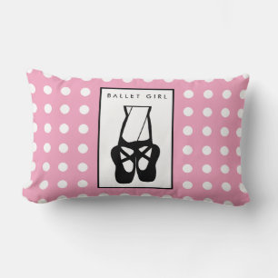 Coussin Rectangle Chaussons Bleu Noir En Pointe