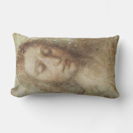 Coussin Rectangle Chef du Christ (Christianisme) (Léonard de Vinci)