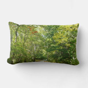 Coussin Rectangle Chemin boisé centenaire I Ellicott City Nature