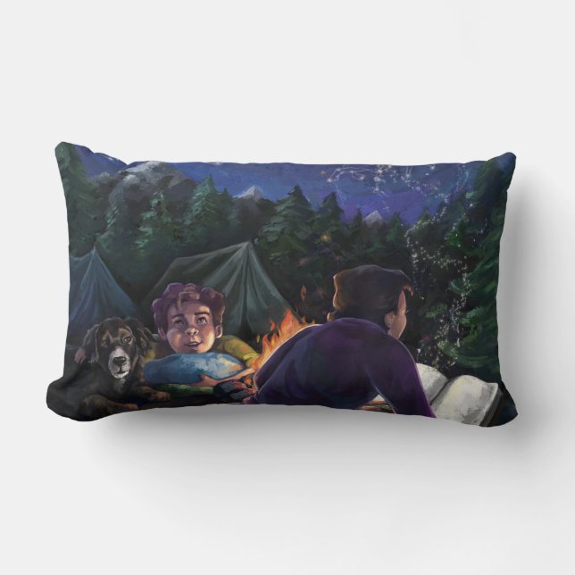 Coussin Rectangle Chevaliers d'été (Recto)