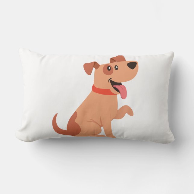 Coussin Rectangle Chien (Recto)