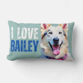 Coussin Rectangle Chien Papa Chien Maman Cadeau Je T'Aime Animal Jet