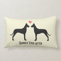 Chiens Mariages des Grands Danois | Couple heureux