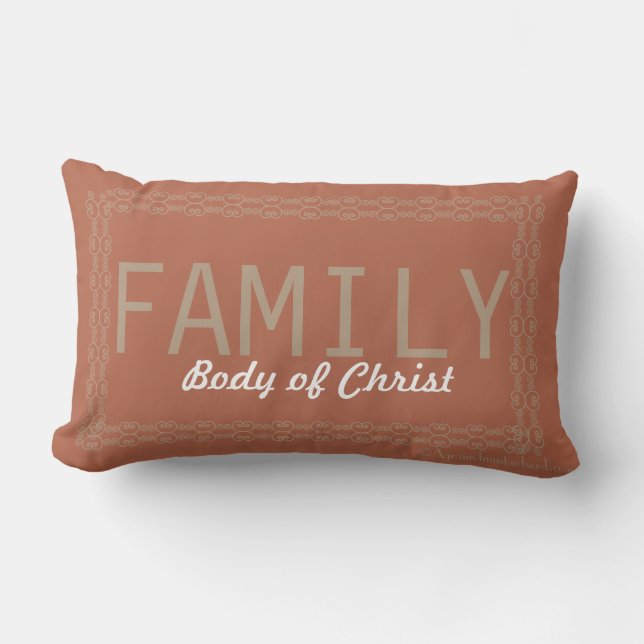 Coussin Rectangle Citations chrétiennes (Recto)
