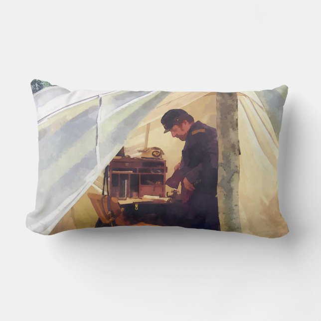 Coussin Rectangle Civil War (Recto)