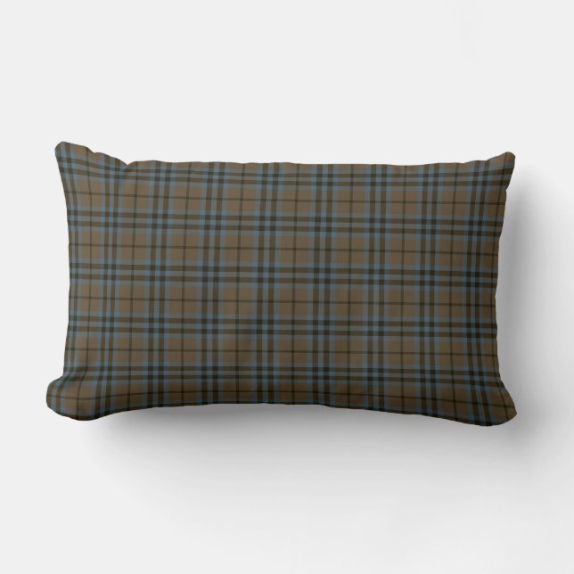 Coussin Rectangle Clan Keith Patiné Tartan (Recto)