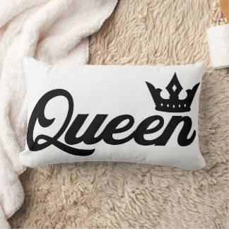Coussin Rectangle Classe de typographie reine