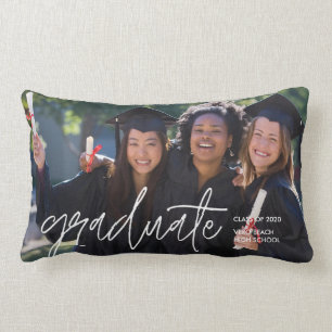 Coussin Rectangle Classe photo de l'ami de diplôme de 2020