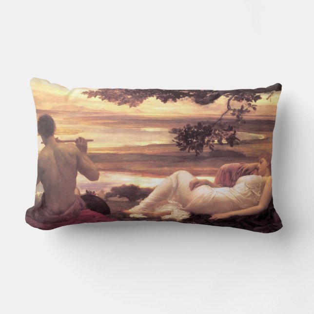 Coussin Rectangle Classical Idyll (par Frederic Leighton) (Recto)