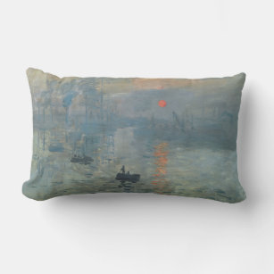 Coussin Rectangle Claude Monet Impression Sunrise Soleil Levant