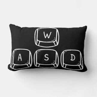 Coussin Rectangle Clavier W S A D Jeu